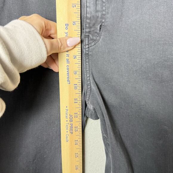 American Eagle High-Rise Jegging Jeans Black Stretch Distressed Lace Detail 16R - Picture 12 of 14